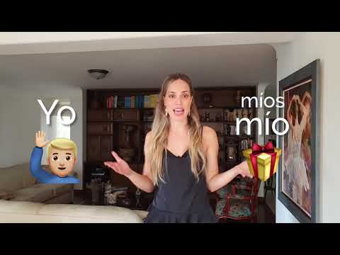 Los posesivos en español: clase de español con María | Español con María