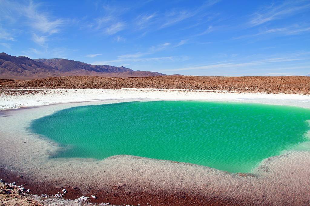 Atacama Salzsee Chile